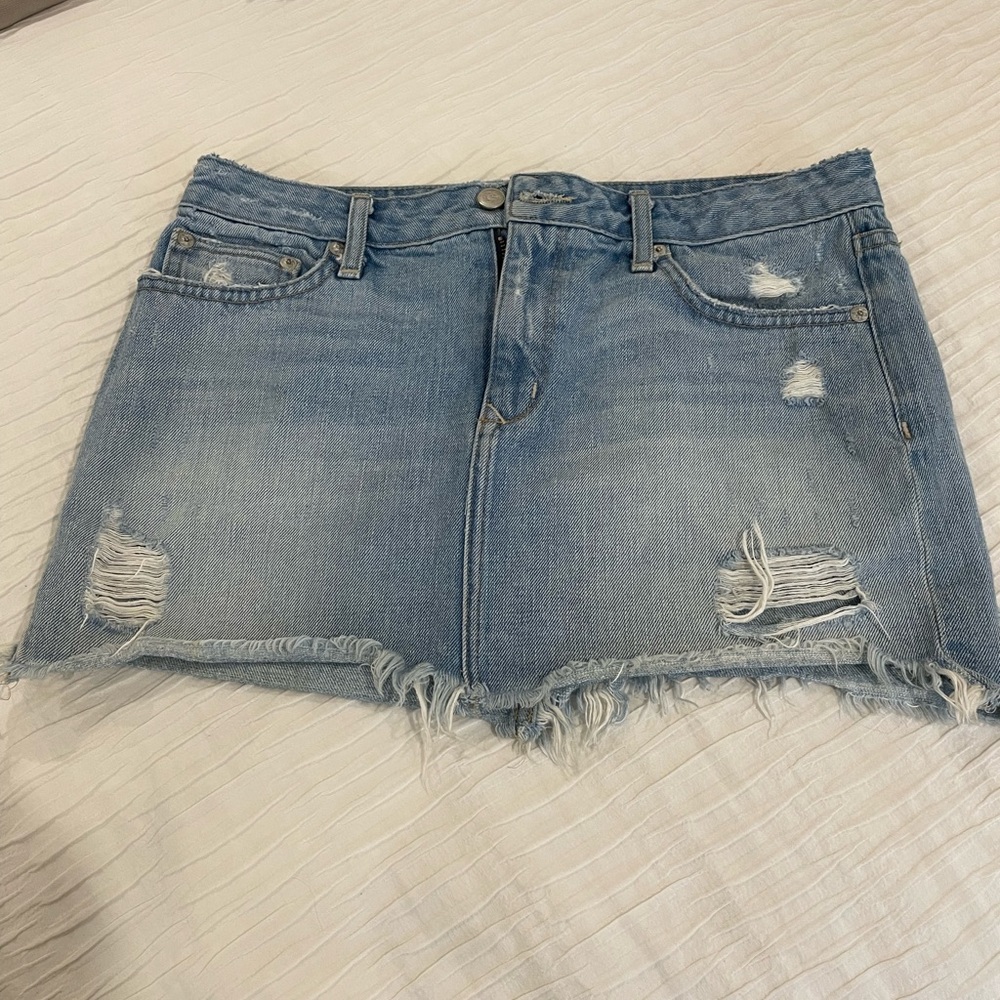 Lovers and Friends Jean mini skirt